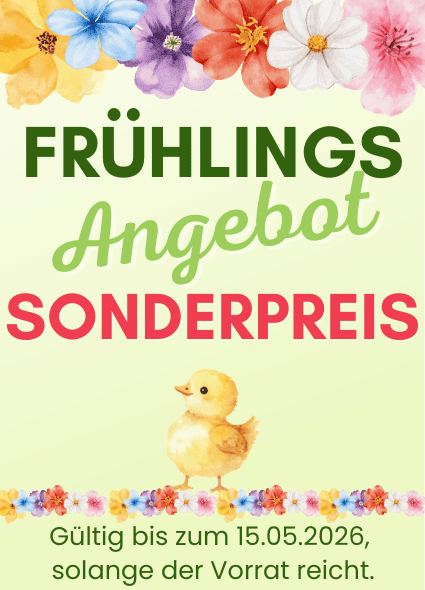 Frühlings-Sonderpreis für ausgewählte Pianos bei René George. Klaviere