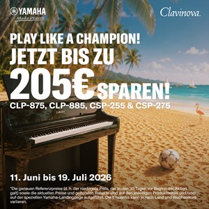 Yamaha Clavinova Sommerkampagne