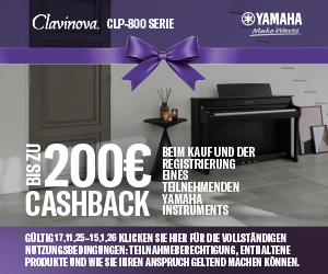 Yamaha Casback für CLP-800 Digital Pianos