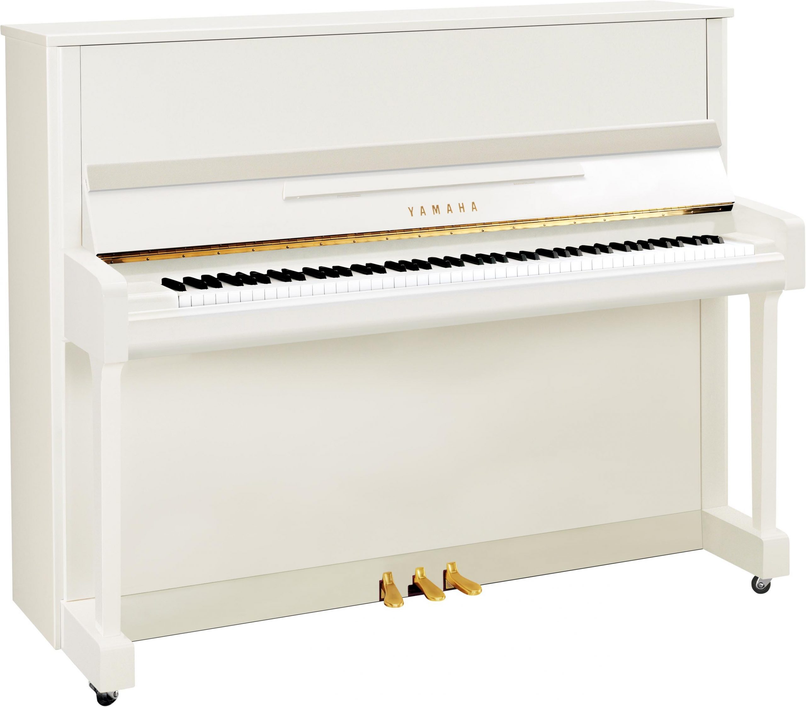 Klavier Yamaha B3 weiß poliert