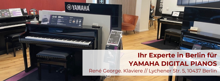 Experte für Yamaha Digital Pianos in Berlin Rene George Klaviere