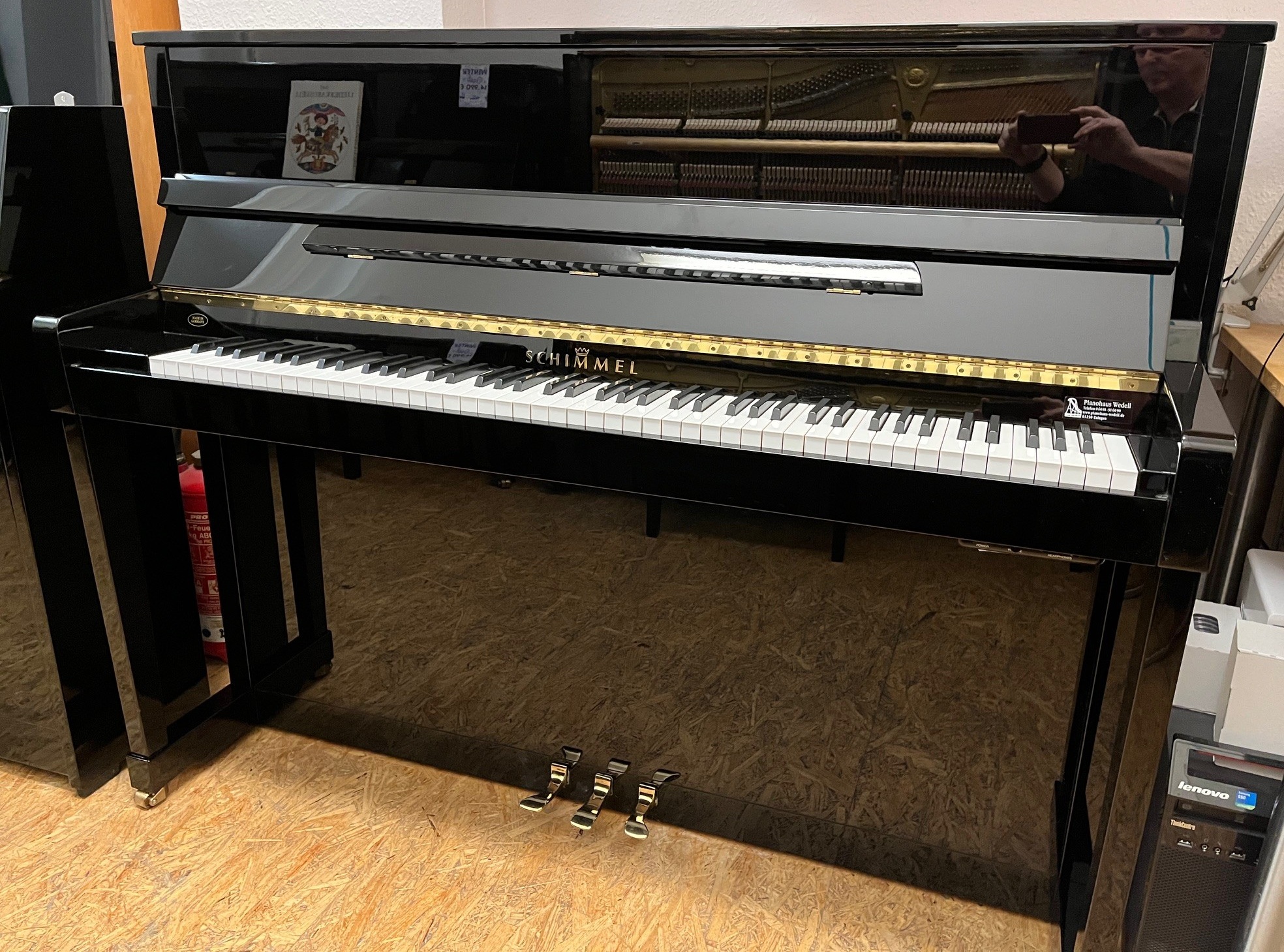 Klavier Schimmel Mod. 120 Silent gebraucht